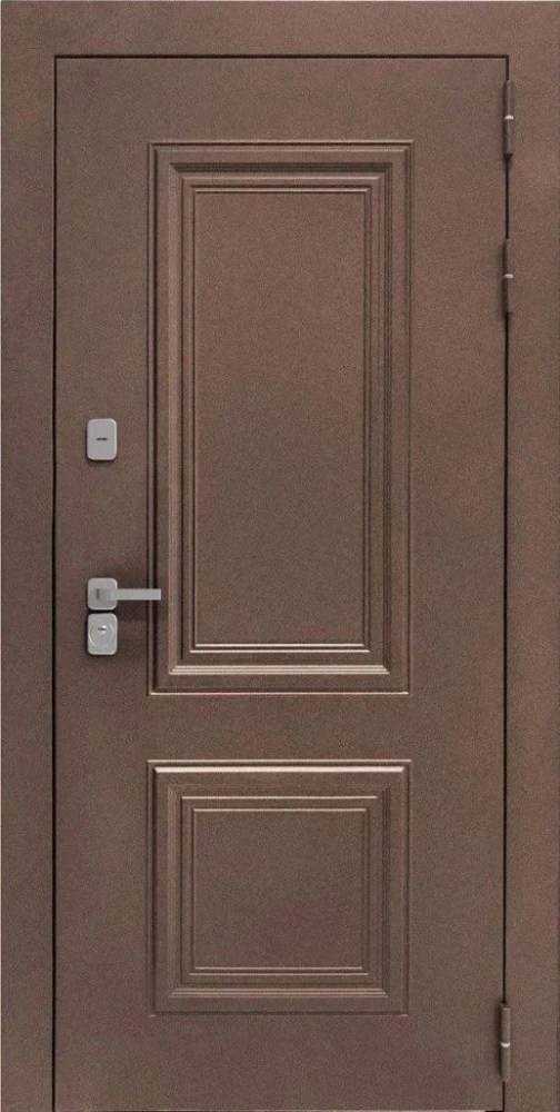Входная дверь ДвериПРО Д-68 Экошпон СБ-3 (16мм, капучино) DPRO221025 внешняя сторона